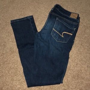 American Eagle Dark Wash Skinny Jeans